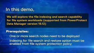 File Indexing and Search for File System workloads