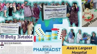How we celebrated World Pharmacist Day at Asia's largest Hospital | Walk | Games | cake cutting |CEO