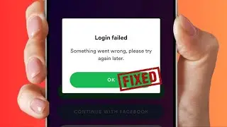 How to Fix Spotify Login Problem Something Went Wrong iPhone (2024)