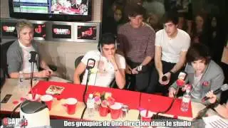 One Direction in the NRJ studio