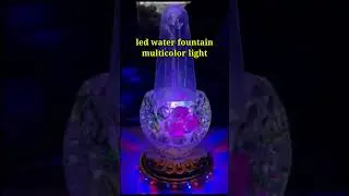 Diwali Decorations Led Lighting 2023 🔥 | led water fountain lightning with multicolor ✌ #shorts