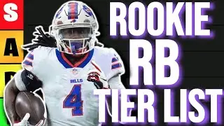 Top 10 Rookie Running Back Rankings (Tier List) 2022 Dynasty Fantasy Football