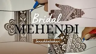 STYLISH HENNA INTRICATE DESIGN 2026 || NEW BEAUTIFUL MARWADI MEHENDI DESIGN || @ianushkakeshari 