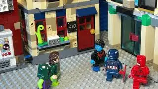 Lego Daredevil, Nightcrawler & Captain America Vs Mr Hyde & Cobra