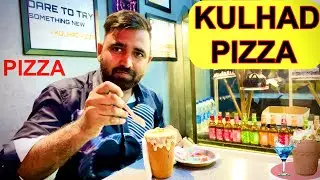 kulhad pizza jalandhar fight / VS kulhad pizza varanasi bsrboy vlog