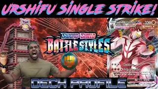 SINGLE STRIKE URSHIFU VMAX Deck Profile / Deck List! (Prelaunch)