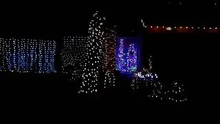 Christmas Light Show 2020 - first segment Light-O-Rama 16 channels