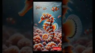 Magical Clownfish Hybrids | AI Fantasy-Enhanced Realism | Stunning Animal Fusion! 18 March 2025
