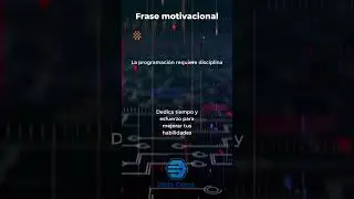 Frase motivaciónal para programadores #programacion #informatica #python