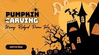 Pumpkin Carving with power tools