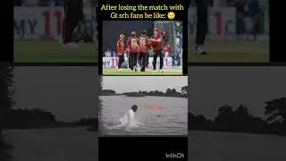 srh fans reaction after gt match..