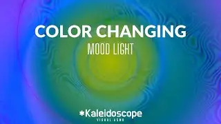 1 Hour Color Gradient Loop Swirl Sensory Video Background - Visual ASMR