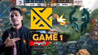 BREN VS EXE - GAME 1 - MPL PLAYOFFS
