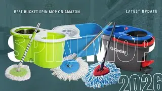 Best Bucket Spin Mop 2026;Top 5 Best Spin Mop on Amazon