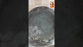 Iron Tawa Cleaning Hack New Like Shine ✨😱 | Easy Kitchen Trick | 1-Minute Cleaning #shorts #ytshort