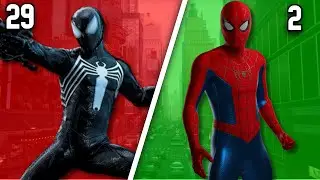 RANKING EVERY SUIT IN SPIDER MAN 2 FROM WORST TO BEST