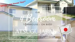 OUR 4BR TOWNHOUSE TOUR | ATSUGI, JAPAN BASE HOUSING 2021 | MILITARY FAMILY HOUSING JAPAN