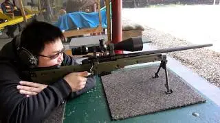 Accuracy International AE sniper rifle
