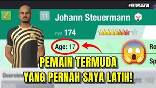 11 Tahun Main Top Eleven Baru Kali ini Melatih Pemain Semuda ini 😱