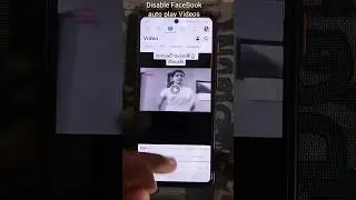 How Disable AutoPlay Videos on FaceBook| FB එකේ වීඩියෝ ඔටෝ ප්ලේ වෙන එක කරදරද?.මෙන්න විසදුම.