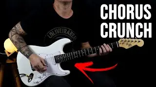 GUITARRA KONIG STRATOCASTER - CLEAN CHORUS e CRUNCH.