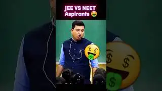 JEE Vs NEET | NEET 2025 #neet #neet2025 #neetmotivation @MotionNVSir @MotionNEET #shorts #nvsir
