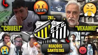 REA&Ccedil;&Otilde;ES dos SANTISTAS - NOVORIZONTINO 2x1 SANTOS - PAULIST&Atilde;O 2026 - REACT PEIXE ELIMINADO!