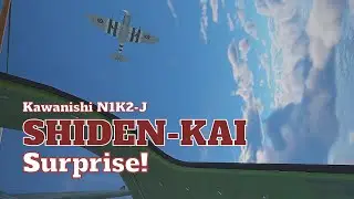War Thunder Sim VR - Shiden-Kai: Surprise! ft. Avetorro