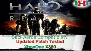 Halo Reach:Backwards Compatibility NEW Updated Patch Tested XboxOne Xbox360