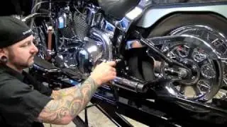 Cycle Visions 2000-2012 Softail Baggertail Exhaust Install Video
