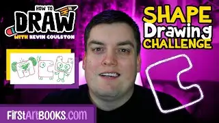 Shape Drawing Challenge #7 | How To Draw: With Kevin Coulston | Fun Drawing Activity