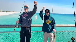 Fishing Okaloosa Pier!!