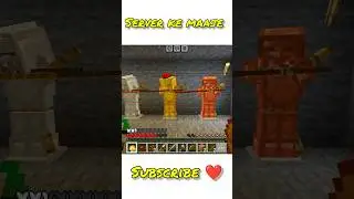 Secret Base In Server 😲 #minecraft #killagaming