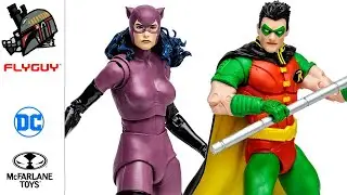 McFarlane DC Multiverse Catwoman (Knightfall) & Robin Tim Drake (Robin Reborn) Reviews FLYGUYtoys