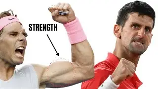 Rafael Nadal vs Novak Djokovic - Strength Training For Tennis 2025 (Endurance & Power)
