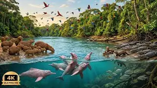 Relaxing Walk in the Amazon: Soft River Sounds