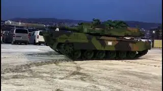 Meanwhile, the South Korean K2NO tank arrived in Norway.