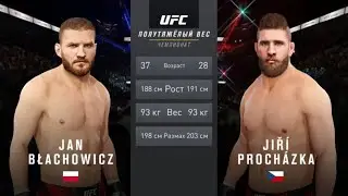 UFC 4 - Jan Blachowicz VS Jiri Prochazka