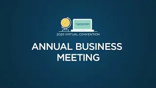 2020 Toastmasters International  Annual Business Meeting