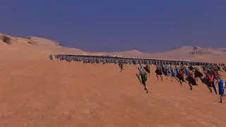 7000  Spearman's  vs 2500 Footman's | Ultimate Epic Battle Simulator |