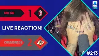 SENZA PAROLE... - MILAN-CREMONESE 1-2 - #LIVEREACTION #213
