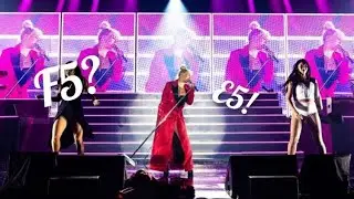 Christina Aguilera Attempting her HIGHEST BELTS IN 2010-2019 (Eb5&ndash;F5)