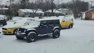 1-24-2026 ❄️ Day in Nashville Tennessee #nashville #snow #4x4 #jeep 