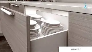 L&S Kiton EDC linear led light: drawer installation and usage