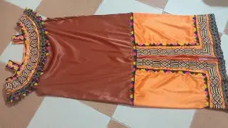 طريقة تفصيل وخياطة جبة قباىلية جديدة تصديرة  لعرايس      robe  kabyle moderne sur mesure