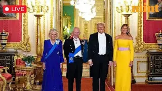 LIVE | Donald Trump's historic second UK state visit | King Charles Hosts State Banquet for Trump