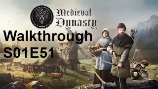 Walkthrough Medieval Dynasty [Blind] S01E51 - Kochen, craften, sammeln