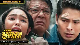 Tanggol distracts Salvador to let Fatima escape | FPJ's Batang Quiapo (with English Subs)