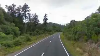 Google street view timelapse. New Zealand State Highway 38 (New Zealand)