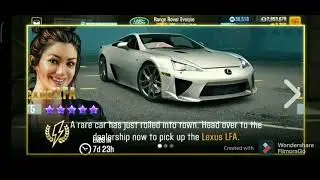 CSR RACING 2| FLASH EVENT| LEXUS LFA | TUNE & SHIFT PATTERN| NEW CAR